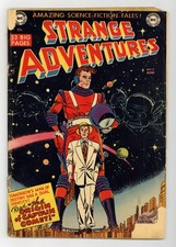 Strange Adventures #9 FR/GD 1.5 1951 1st app. Captain Comet picture