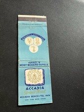Vintage Israel Matchbook “Accadia Grand Hotel” Tel Aviv picture