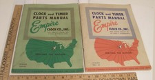 VINTAGE 1963-64 & 1965-66 EMPIRE CLOCK CO CATALOG ST PAUL MINNESOTA picture