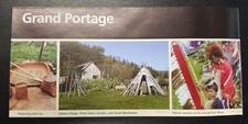 Grand Portage National Monument Brochure Map - NPS Unigrid -  picture