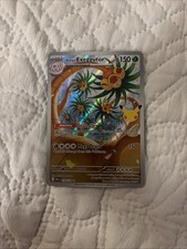 Pokémon TCG 129/128 Ultra Rare Holo English Alolan Exeggutor 150HP picture