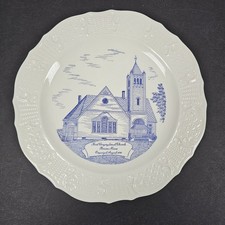 Vtg Congregational Bangor Maine ME Church Plate Made in USA  picture