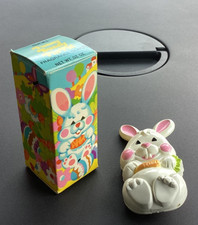 VTG Avon Fragrance Glace Pin Pal- Funny Bunny -Spring Easter Rabbit 1973 NIB picture