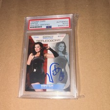 Winter TNA Impact Wrestling Autographed PSA/DNA Certified picture