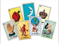 Postcards La Loteria, new unused, 4x6 picture