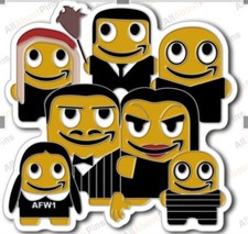 New Amazon peccy pin-back Amazon mascot picture