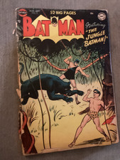 Batman 72 The Jungle Batman 1952 Good picture