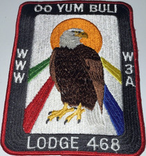 Oo Yum Buli Lodge 468 Order of the Arrow Patch Lot of 1 Eagle Multicolor picture
