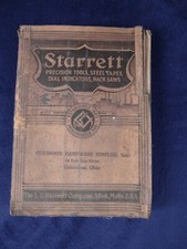 Vintage 1938 Starrett Precision Tools Catalog No. 26 picture