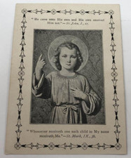 RARE VINTAGE 1903-1904 Certificate Of Membership Card In THE SACRED HEART UNION picture