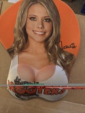 HOOTERS Girl Squishy Boobs Mousepad - “Natalie Reeves” (Rare OOAK) picture
