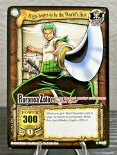 2005 One Piece Roronoa Zoro CH045 The Quest Begins English Vintage TCG Card picture