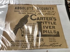 1870s-80s Carter's Little Liver Pills Quack Medicine Dr. Victorian Print Ad L14 picture