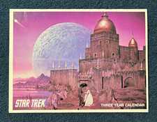 VTG Star Trek  Lincoln Enterprises 70's 3-Year CALENDAR UNUSED 1976 1977 1978 picture