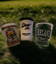 Set of 3 Irish Themed Shot Glasses  picture