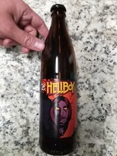 Hellboy Beer 2019 Limited Mike Mignola Art Gigantic Brewing Dark Horse Bottle #2 picture