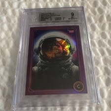 Cardsmiths 2024 Currency Series 4 Meta-Rare Refractors Bitcoin Refractor MR1 picture
