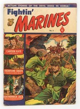 Fightin' Marines #3 GD 2.0 1951 picture
