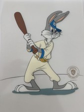 BUGS BUNNY BASEBALL LOONEY TUNES WARNER BROS 1992 ANIMATION ART CARTOON SERICEL picture