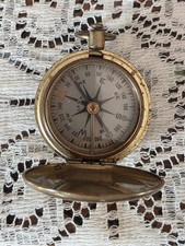 1920 40s  US Army Military  Brass Compass picture