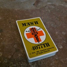 Vintage 1981 MASH 4077th Playing Cards Deck TV Show Memorabilia 20th Century Fox picture