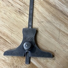 Vintage Lufkin No. 510 Depth and Angle Gauge 6