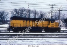 Original Slide-CSS (Chicago South Shore & South Bend) EMD GP38-2 #2008 (yellow) picture