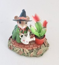 Wee Forest Folk “Venus’s Green Thumb” Miniature Figurine M-769 picture