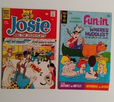 Archie Series Josie & The Pussycats 49 Aug '70 + Hanna-Barbera Fun-In 9 Oct '71 picture