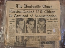 The Huntsville Times Newspaper Front Page: Russian-Linked U.S. Citizen Accused picture