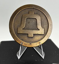 Vintage 1983 Bell Telephone System The End Of An Era Coin Token Bronze picture
