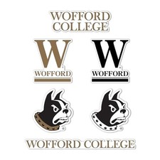 Desert Cactus Wofford Terriers Sticker Car Decal (T2) 8.5 inches x 11 inches picture