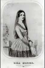 Photo:Lola Montez Countess of Landsfeld 1830s Portrait  Woman picture