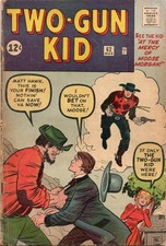 Two-Gun Kid #62   G/VG 3.0   1963 Marvel western picture