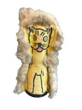 VINTAGE 11” KITTY CARNIVAL KNOCK DOWN DOUBLE SIDED picture