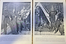 1912 Vintage Illustration Washington Artillery of New Orleans Confederate Army picture