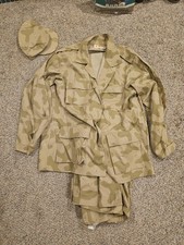 Vintage Kuwait National Guard Desert Amoeba camouflage Uniform Complete Set XL picture