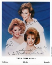 The McGuire Sisters- Reprint Photograph picture