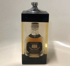 60's Vintage Gold & Gold Nikka Whiskey Bottle in Acrylic Lighter Advertise Japan picture