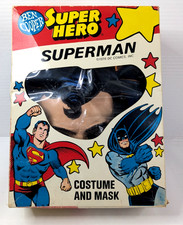 1976 DC Superheroes SUPERMAN Ben Cooper Halloween Costume picture