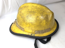 AUTHENTIC- 1969 Cairns 660 Fire Helmet Firefighter Helmet W/ Styro Liner & Strap picture