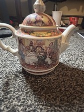 Vintage Christmas Carol Teapot picture