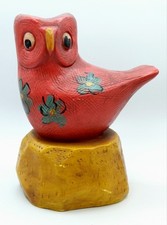 Vintage California Pottery Ceramic Owl/Bird Figurine 9