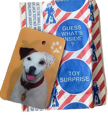 Vintage 96 Cracker Jack Wishbone Journey To The Center Earth Lenticular Dog Tag picture