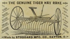 1870's-80's Stoddard Mfg. Co. The Genuine Tiger Hay Ride Grecian/Roman Girls &M picture