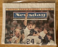 FINAL SALE  1996 NY YANKEES WORLD SERIES CHAMPIONSHIP - LI NEWSDAY Oct 29 1996 picture