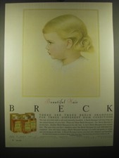 1955 Breck Shampoo Ad - Beautiful Hair Breck picture