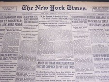 1936 AUGUST 20 NEW YORK TIMES - 16 IN SOVIET ADMIT - NT 6875A picture
