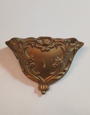 🪴 Vintage Hollywood Regency-style Ceramic Mini Wall Pocket Planter picture