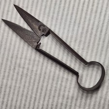 Antique Sheep Shears, Hand-forged Tool - SHEAR STEEL, W Wilkinson & Sons (1800s) picture